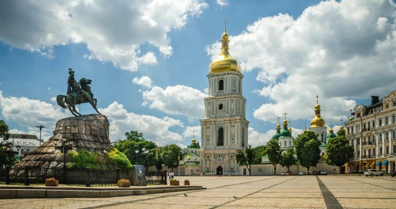 Vozdvyzhensky Boutique Hotel Kiew Exterior foto